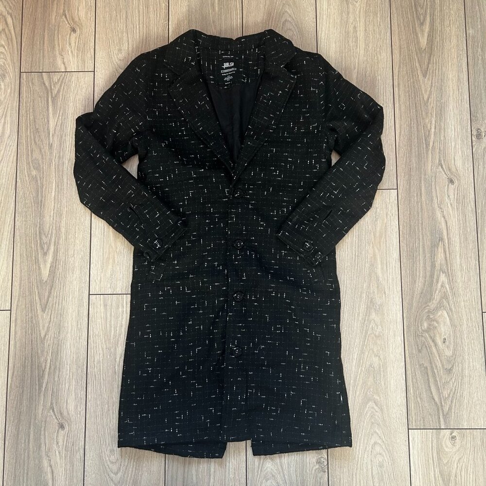 Publish Men's Long Overcoat